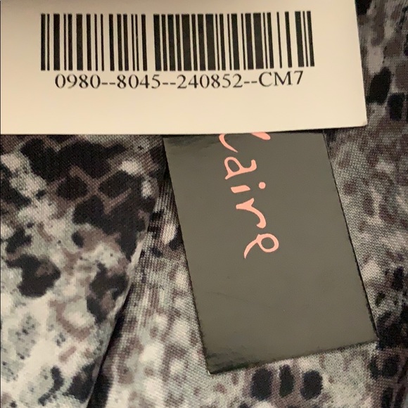 Plus Snake Print Tunic - Picture 8 of 8